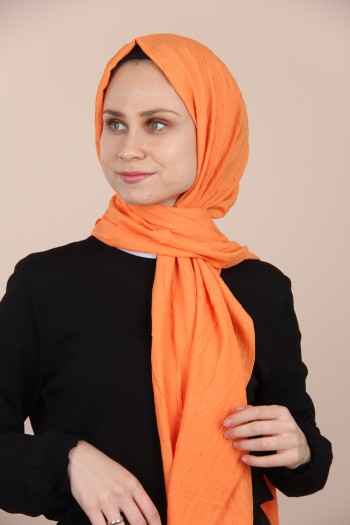 Orange Loryan Scarf Viva Crush Lycra Şal